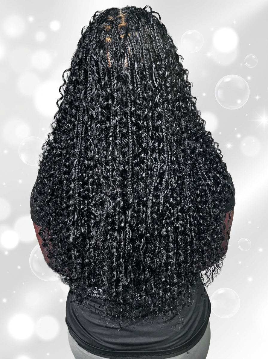Small bohemian braids