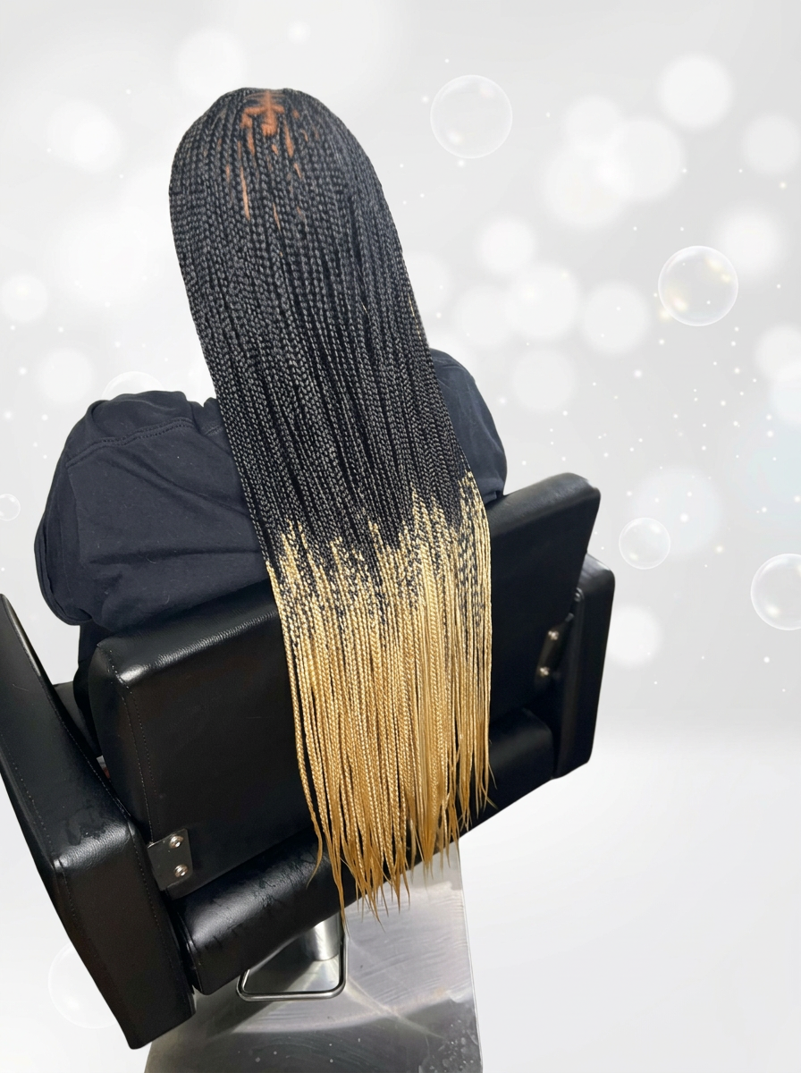 Small knotless braids